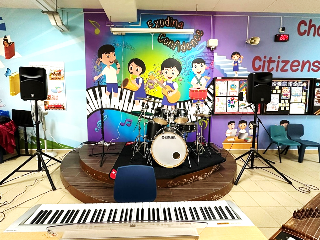 Pupils show casing their talents during MBS Got Talents Performance.